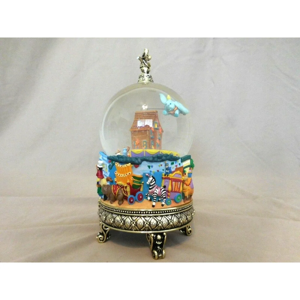 Disney Dumbo Master Of Animation Snow Globe Ward Kimball Turning Rare HTF